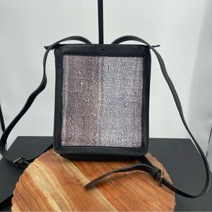 Will Leather Goods Backpack purse rug black leather